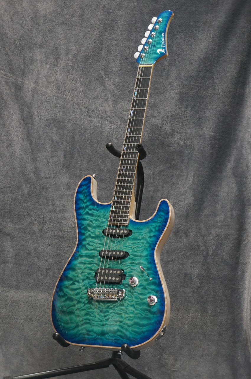 T's Guitars ST-22 CUSTOM -Centura Blue-（中古）【楽器検索デジマート】