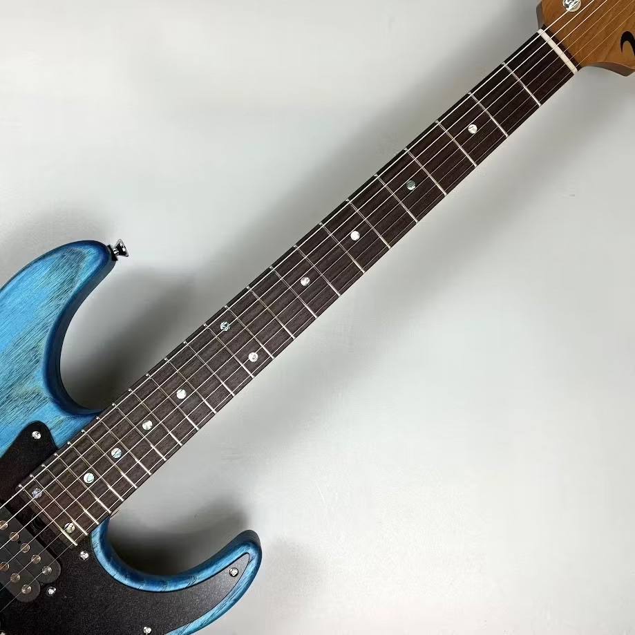 T's Guitars DST24 SOLID ASH SeethroughBlue ＃033191（新品/送料無料