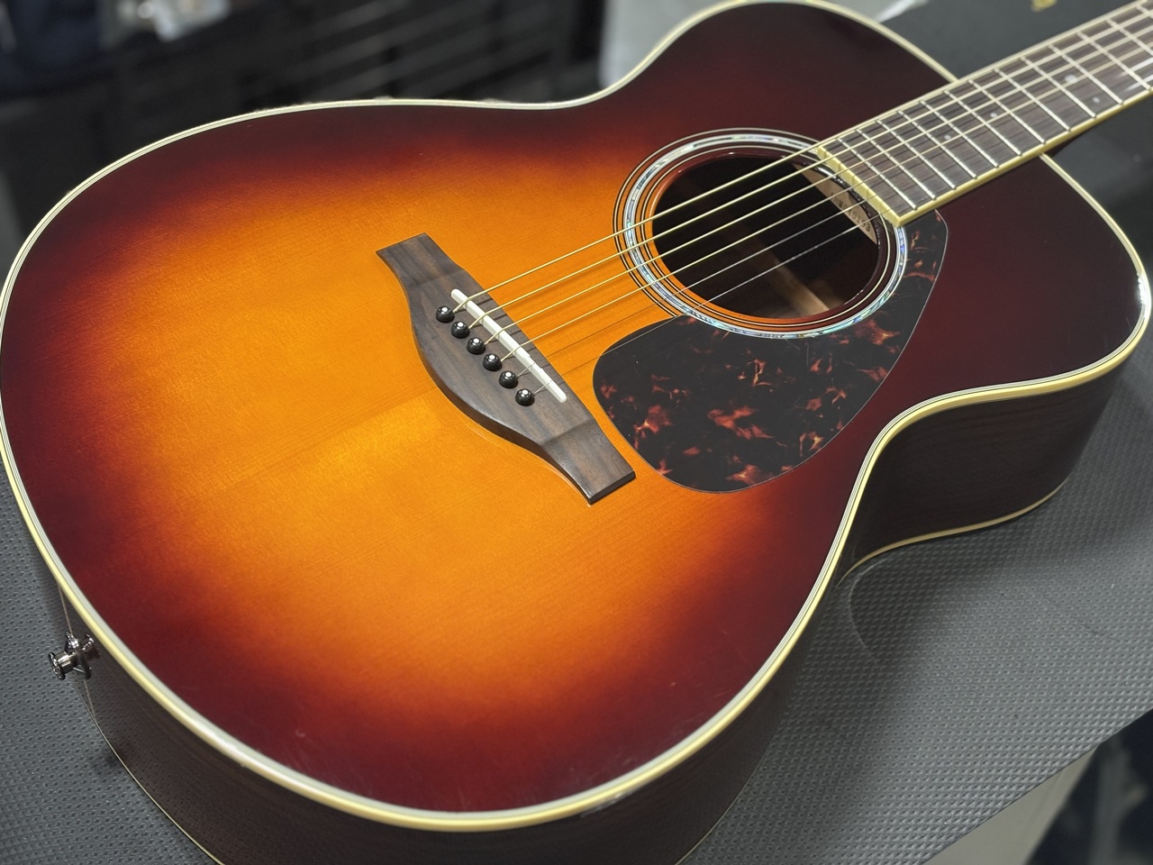 良品】YAMAHA ヤマハ アコースティックギター LS6 ARE セミハード