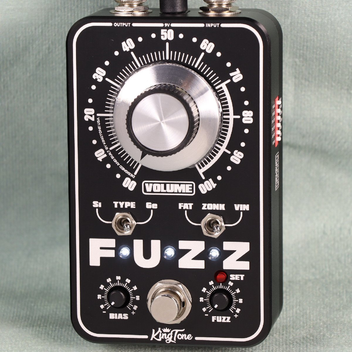 KING TONE GUITAR miniFUZZ V2 初期 KING TONE GUITAR miniFUZZ V2 初期 KING TONE GUITAR miniFUZZ V2