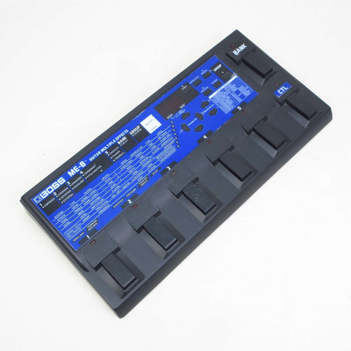 BOSS ME-8 エレキギターマルチエフェクター 動作確認済み BOSS ME-8 Guitar Multiple Effects マルチエフェクター 【横浜店