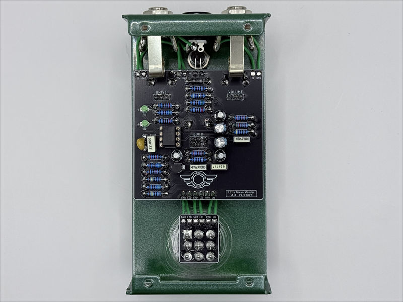 MAD PROFESSOR Little Green Wonder Hand Wired（新品）【楽器検索