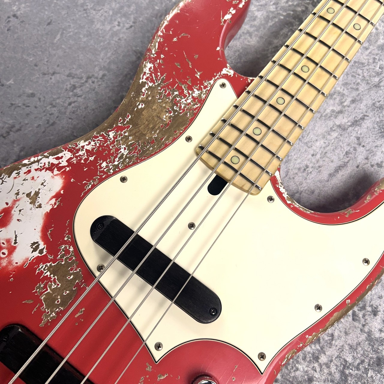 Xotic XJ-1T Alder/M/MH Bstyle Bridge - Fiesta Red - 【3.96kg