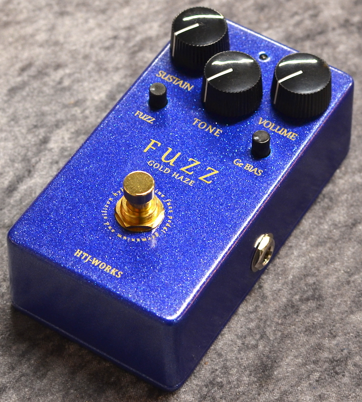 最終値下げ　HTJ-Works Gold Haze（Fuzz） HTJ-WORKS GOLD HAZE FUZZ -Gelmanium & Silicon engine ～Candy Blue