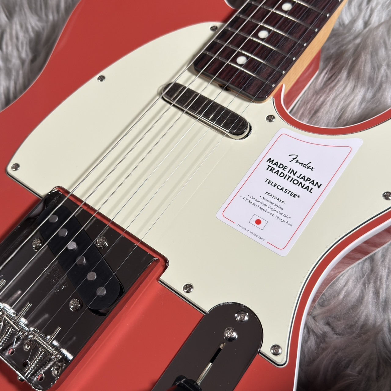 Fender Made in Japan Traditional 60s Telecaster Custom Fiesta Red