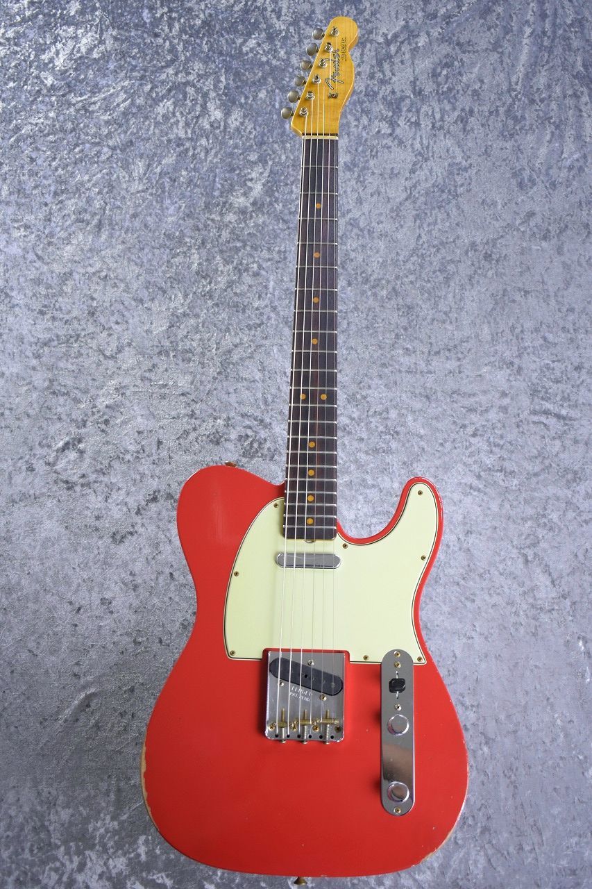 Fender Custom Shop 1963 Telecaster Relic / Aged Fiesta Red [3.34kg