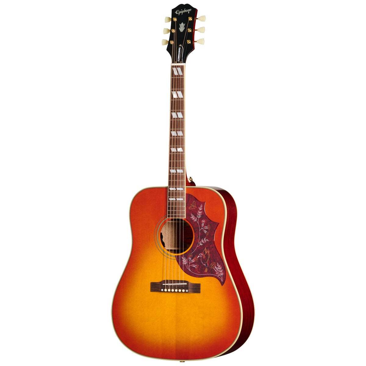 Epiphone Inspired by Gibson Hummingbird Standard Cherry Sunburst