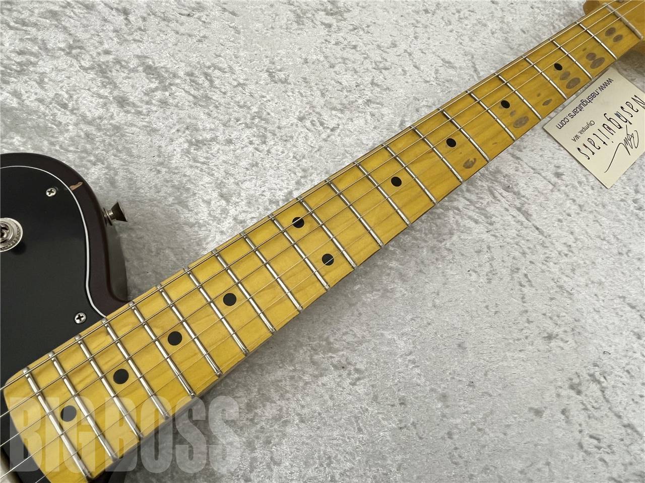 Nash T-72DLX Mocha Electric Guitar - Medium Aging - with