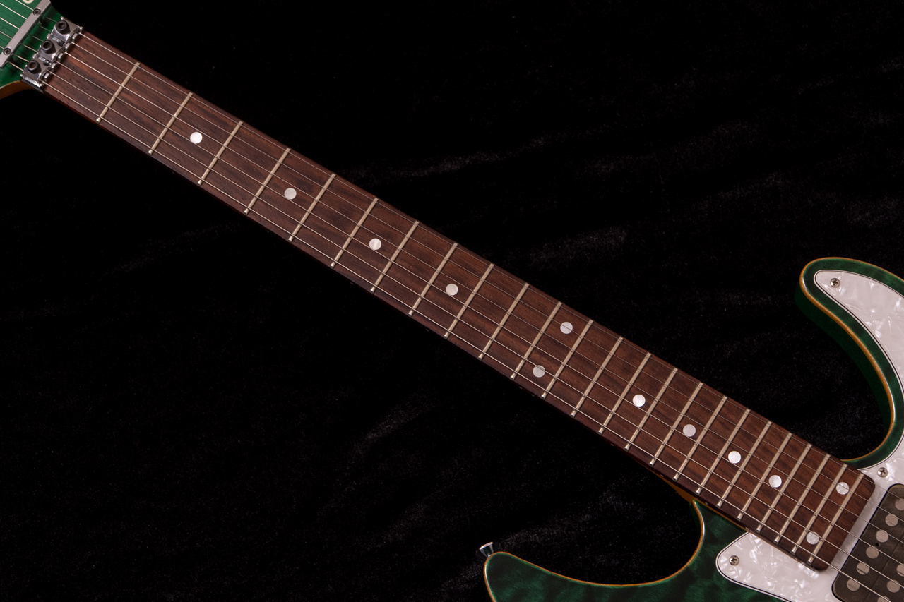 SCHECTER SD-II-24-AS/R See-Thru Green 2011 3.82kg #SA1102030