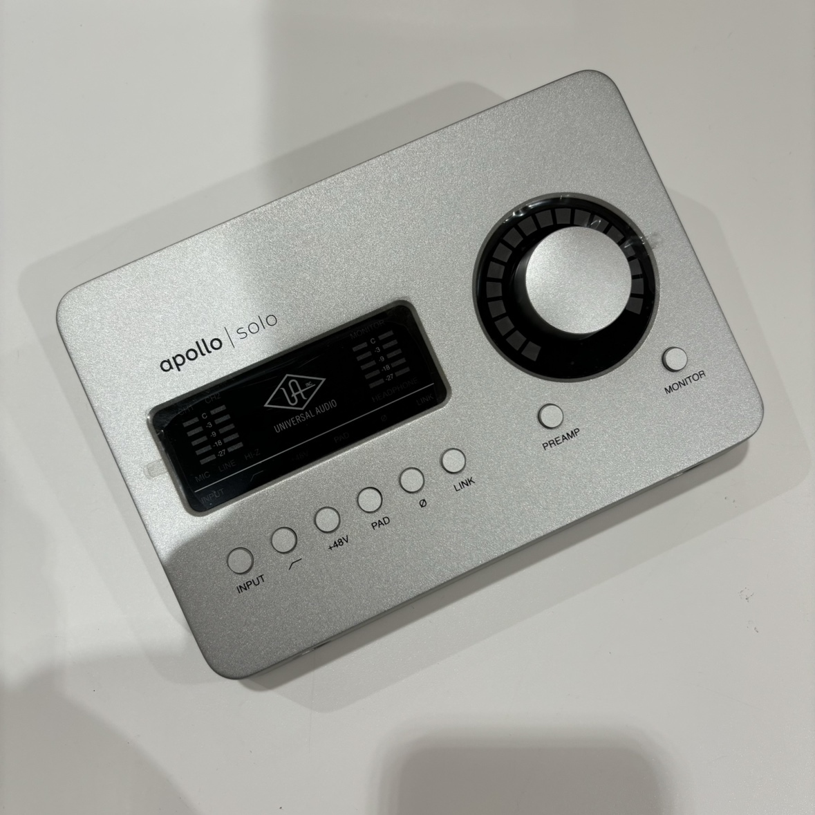 【美品】【値段交渉OK】apollo solo Thunderbolt 3 Universal Audio Apollo Solo Thunderbolt 3 Audio Interface