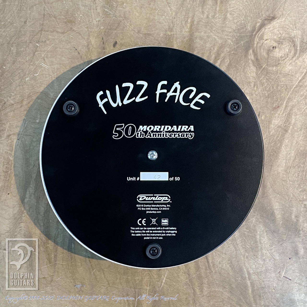 Jim Dunlop FUZZ FACE -MORIDAIRA 50th Anniversary- MOR-F1（中古