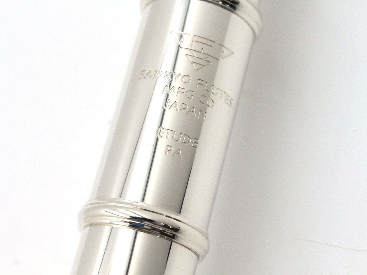 SANKYO　ETUDE　フルート　PA　頭部管銀製　ポイントアームキー Sankyo 頭部管銀製 フルート ETUDE P.A NEL CC 三響(サンキョウ