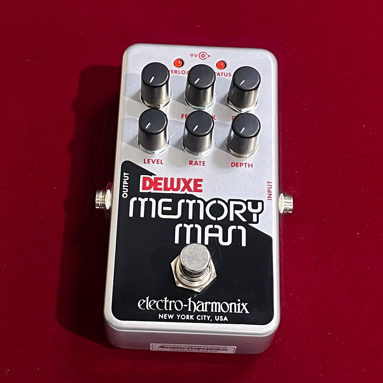 Electro-Harmonix Nano Deluxe Memory Man 【アナログディレイ名機の