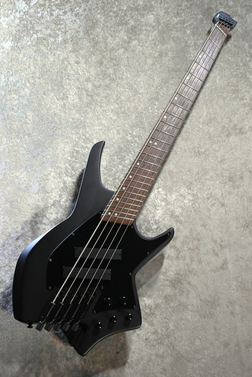 HEX Guitars NB505 Black【3.76kg】【ヘッドレス】【5弦】【中古/USED