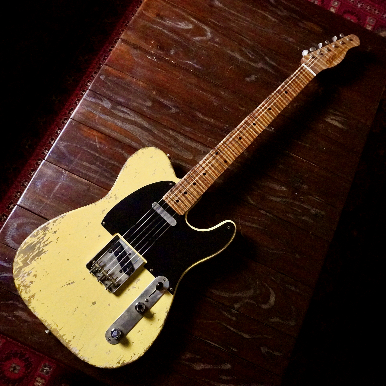 Xotic XTC-1 Mastergrade Roasted Flame Maple Neck / Butter