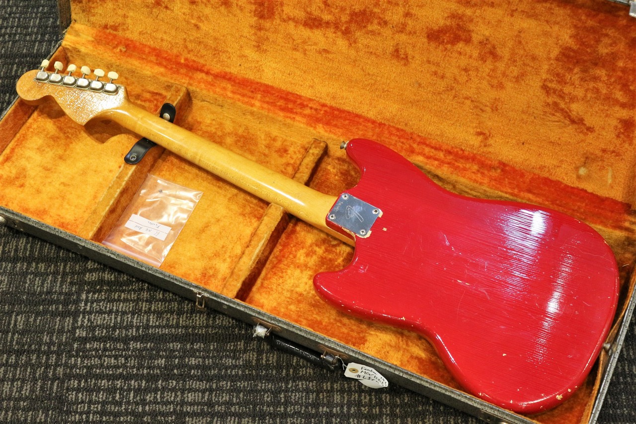 Fender 1966 Mustang Original Red w/ Original Silver Tolex  Case【3.54kg】（ビンテージ）【楽器検索デジマート】