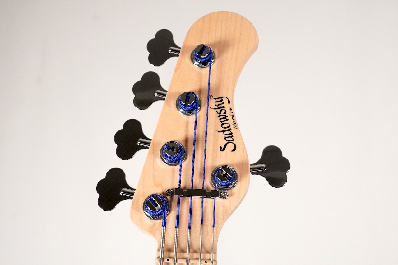 Sadowsky ML21 VJ5 ASH -Nirvana Black Transparent Satin- [3.83kg