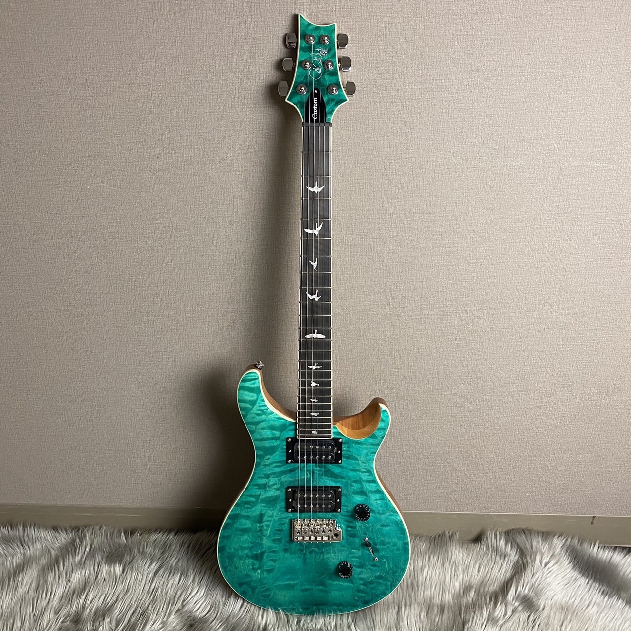 Paul Reed Smith(PRS) SE Custom 24 Quilt Package - Turquoise【現物