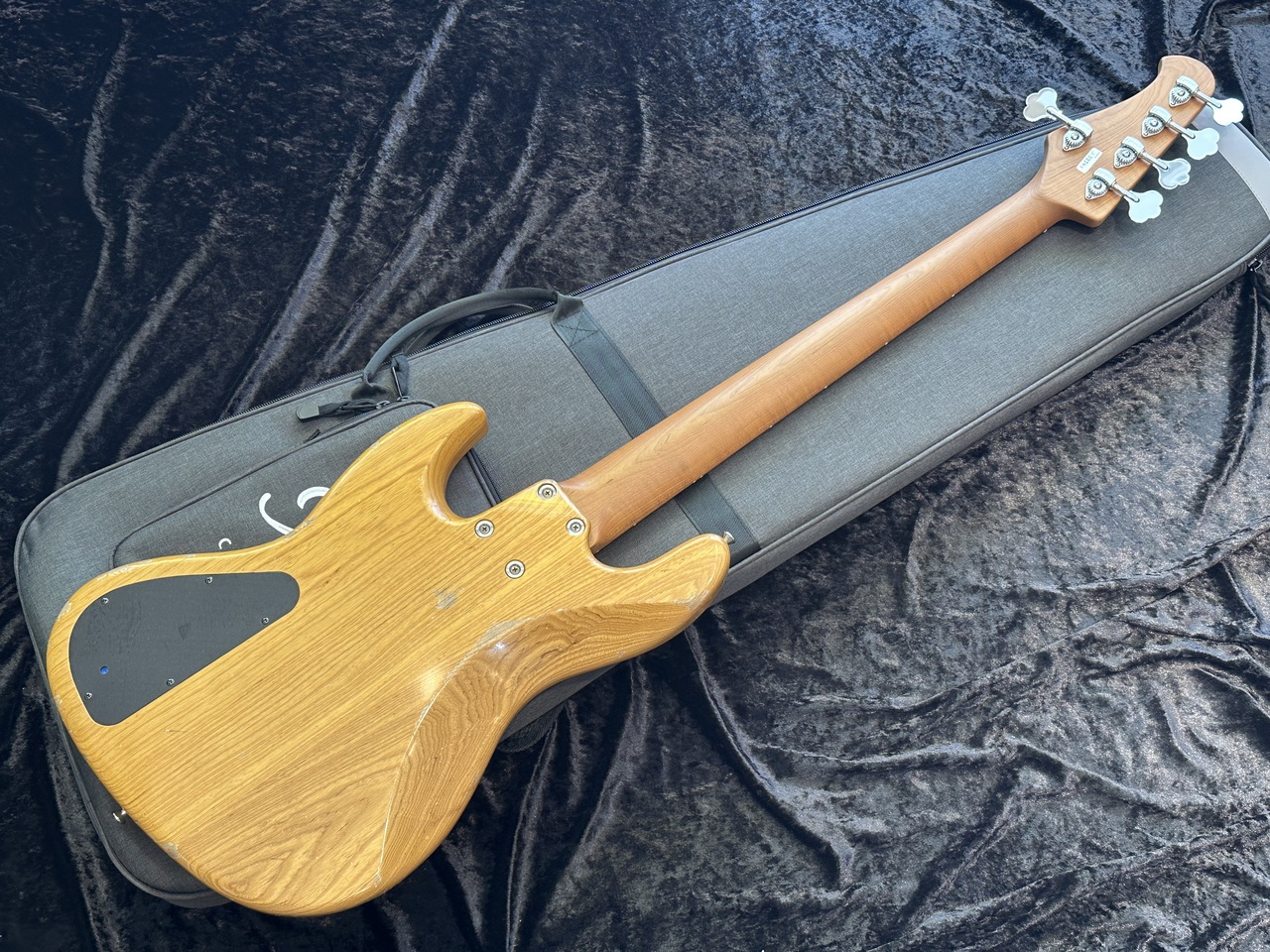 Xotic XJ-1T 5st RoastedMaple Neck 新品同様品! Xotic XJ-1T 5st Cutom Gray - Super Light Aging, Roasted
