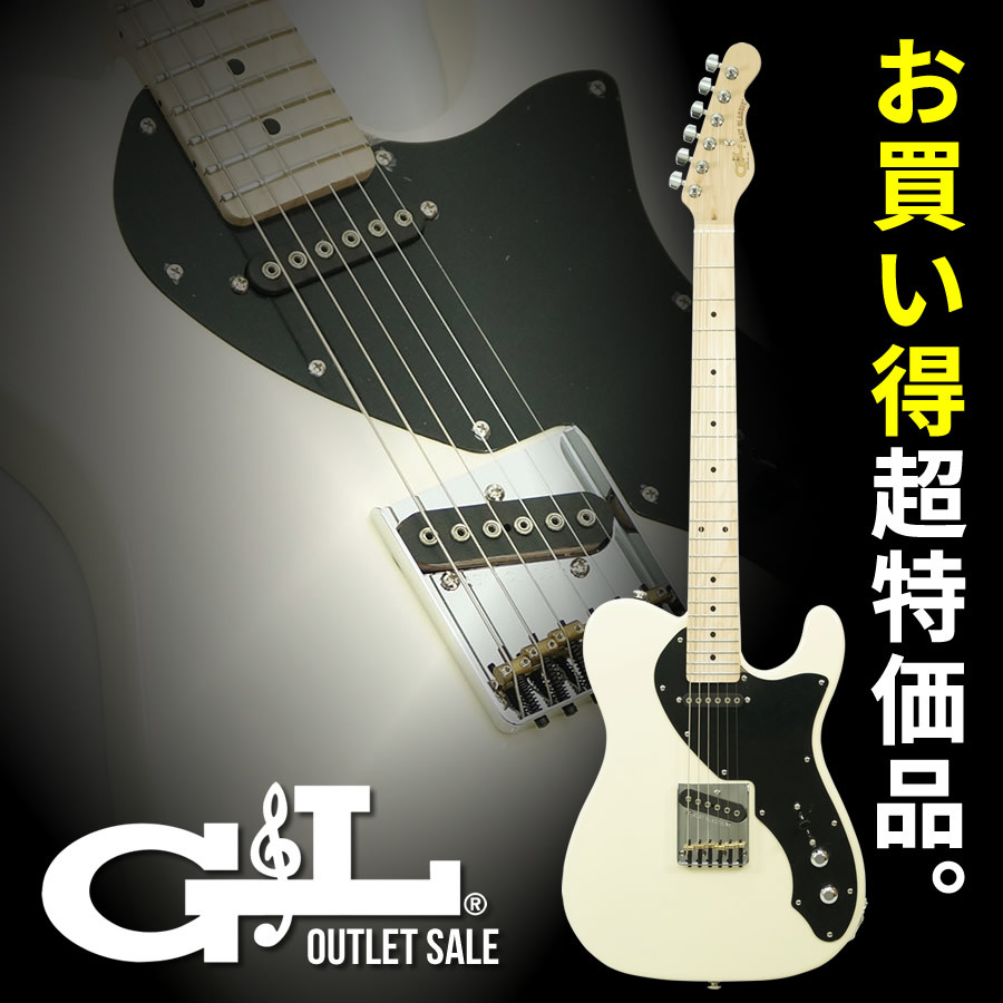 G&L USA Limited ASAT Classic Thinline (Vintage White/Maple