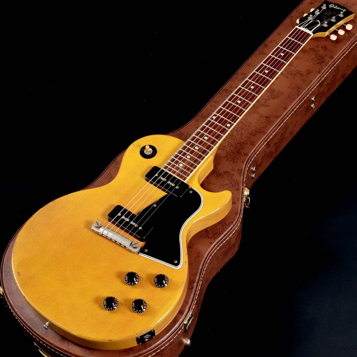 1957 レスポールスペシャル Bright TV Yellow Gibson Custom Shop 1957 Les Paul Special Single Cut Bright TV