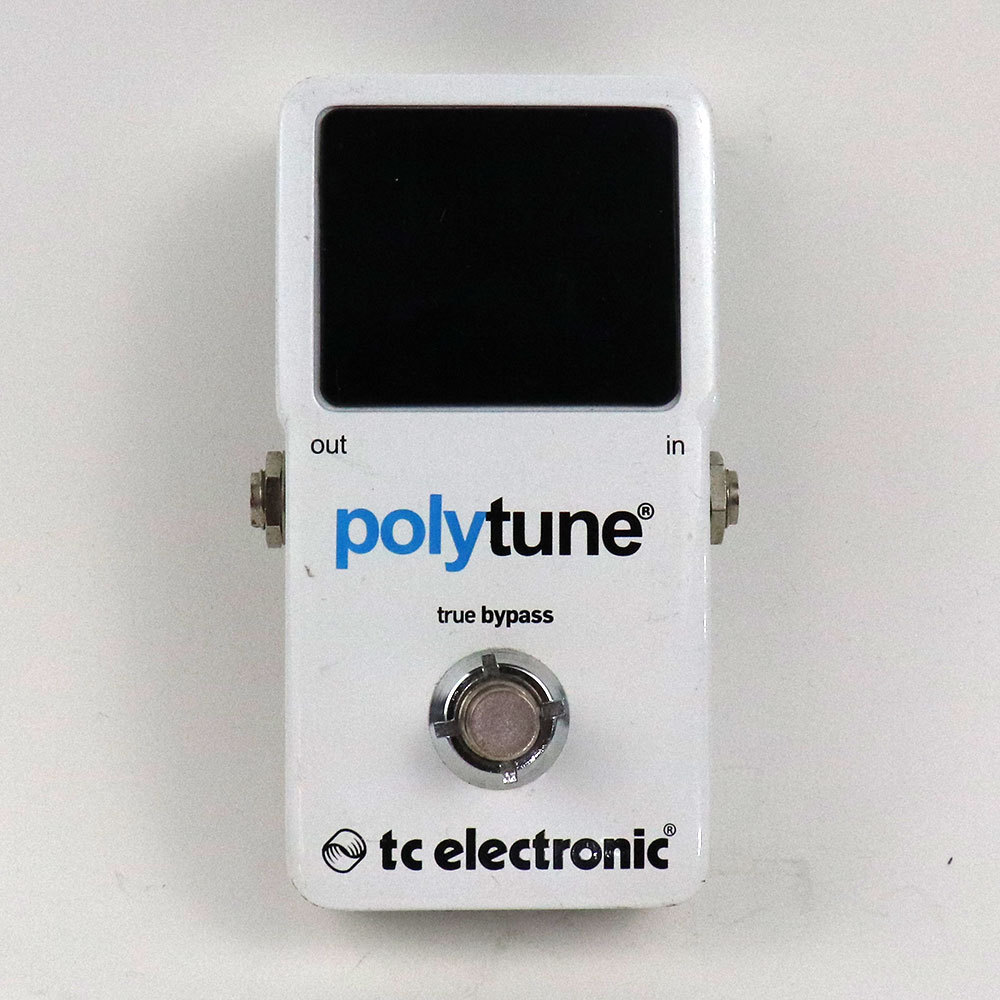 tc electronic PolyTune 2 チューナー トゥルーバイパス TC Electronic | Product | POLYTUNE 2 NOIR