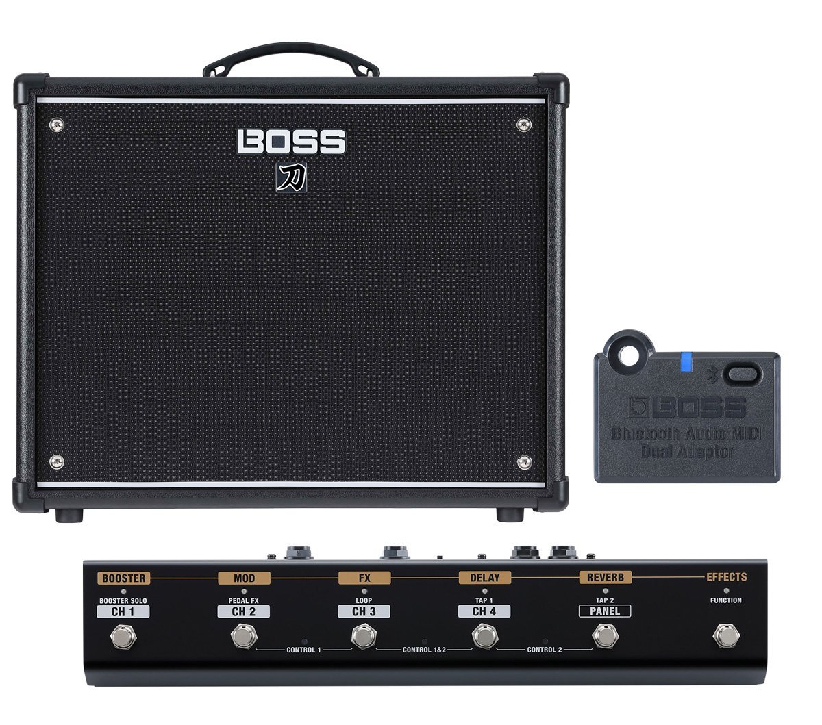 BOSS KATANA-100 GEN 3 [BT-DUAL + GA-FC EXフットスイッチ 同時購入 