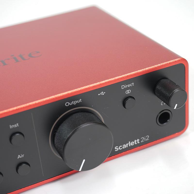 Focusrite USED 中古 Scarlett 2i2 Gen4 (2in2out・USB-C オーディオ
