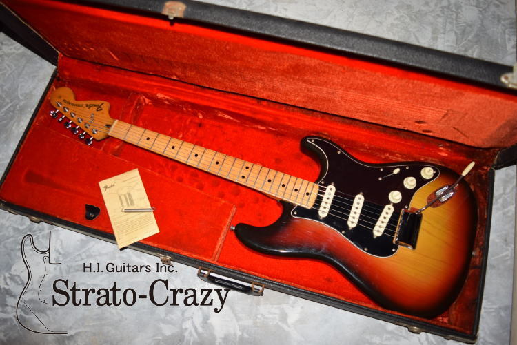 Fender Stratocaster '76 Sunburst /Maple neck 