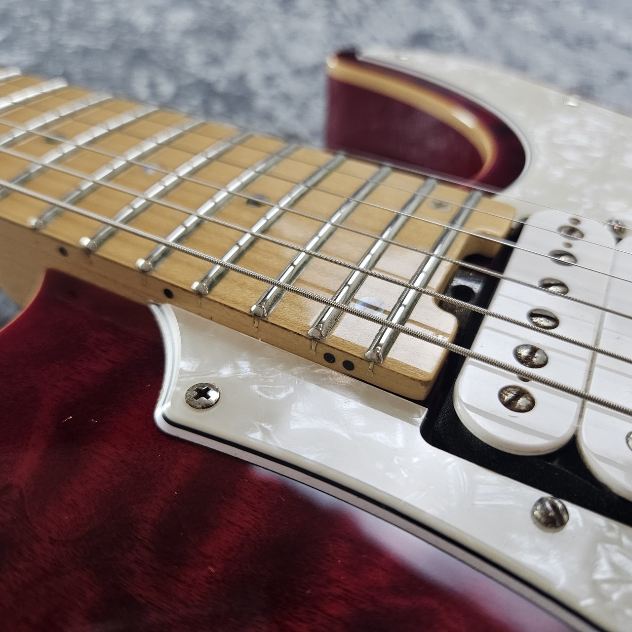 EDWARDS E-SN-150FR/QM -Black Cherry-(中古)【楽器検索 EDWARDS E-SN-150FR/QM -Black Cherry-(中古)【楽器検索