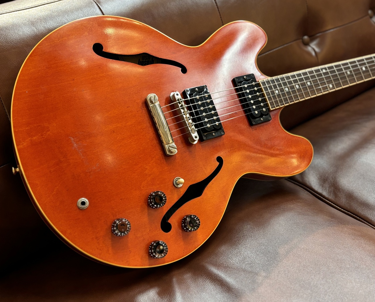 Gibson [訳アリ大特価!]ES-333 Satin Cherry [2003年製USED][1F]（中古）【楽器検索デジマート】