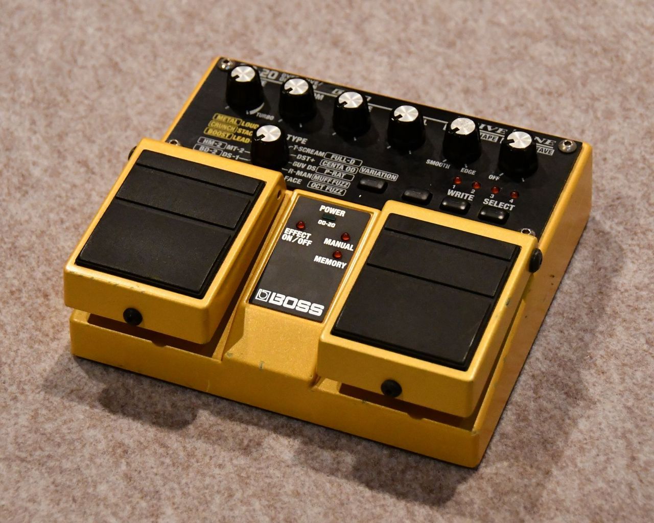 中古BOSS OD-20 DRIVE ZONE オーバードライブディストーション 中古】 オーバードライブ ディストーション BOSS OD-20