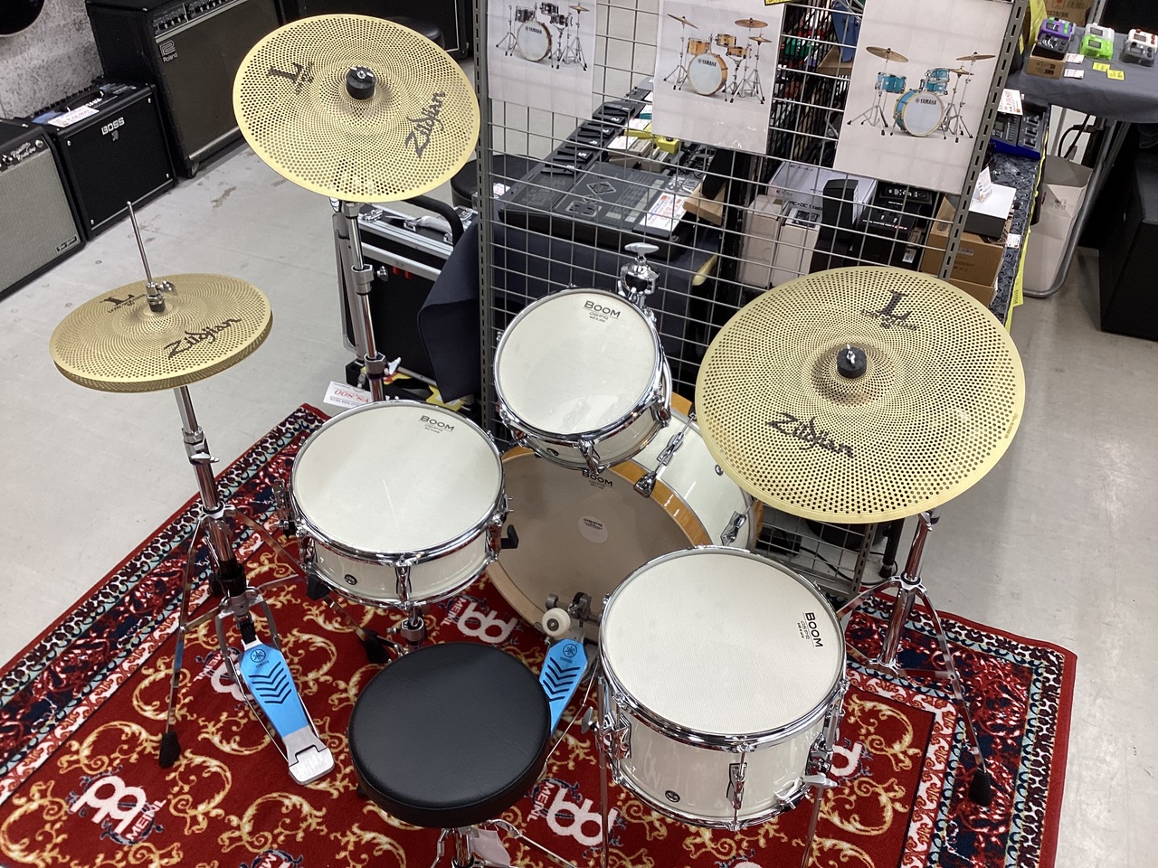 白井式 ハイブリッド ドラム消音セット MUTESET22-02 消音ドラムセット