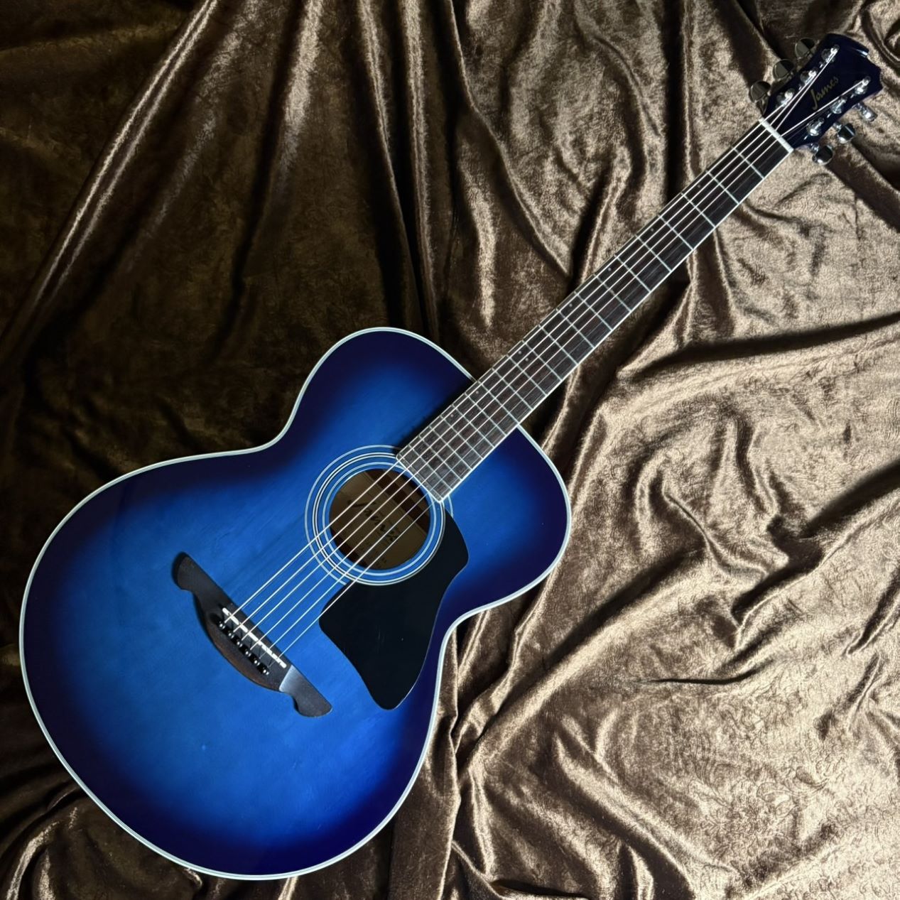 美品【エレアコ仕様】James JF400-SBBトップ単板 アンプいらずトランス