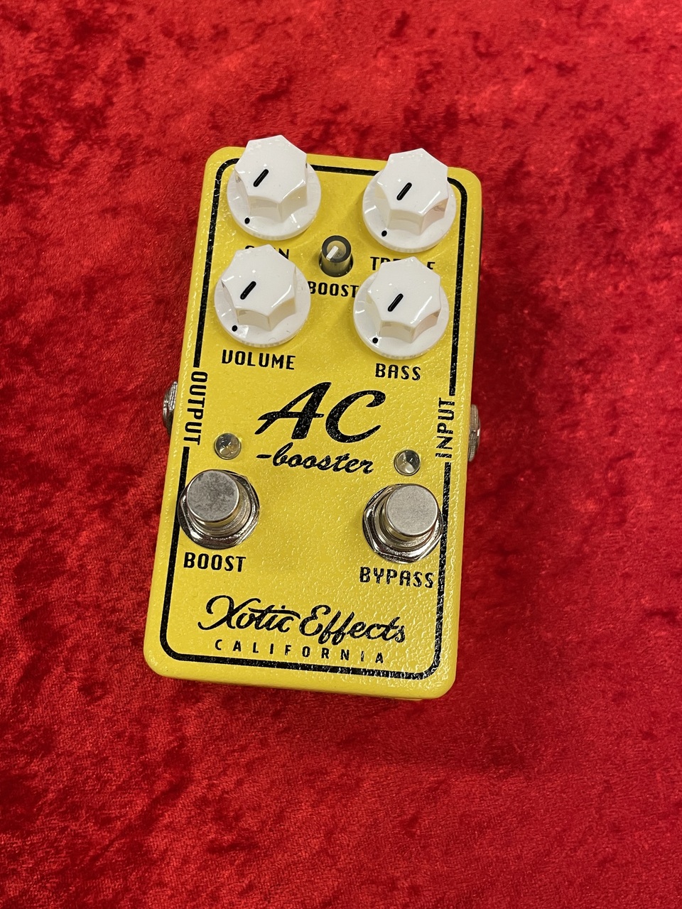 【値下げ】xotic AC Booster ギターエフェクター(動作確認済) Xotic AC Booster ギターエフェクター 動作品 - メルカリ