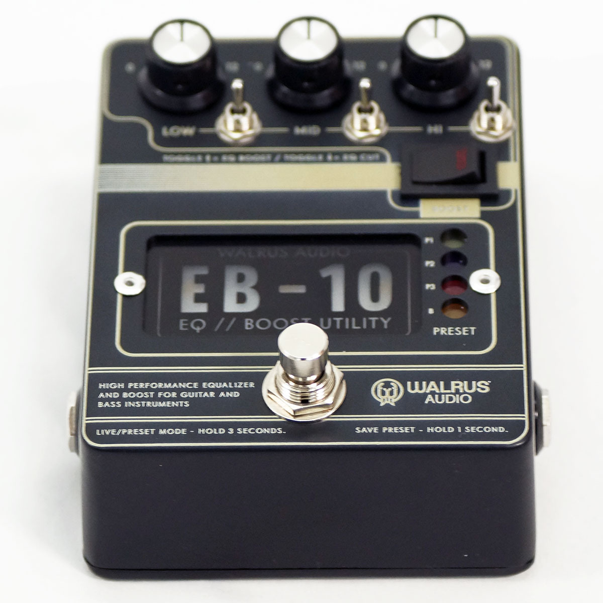 WALRUS AUDIO EB-10 Preamp // EQ // Boost [USED]（中古）【楽器検索
