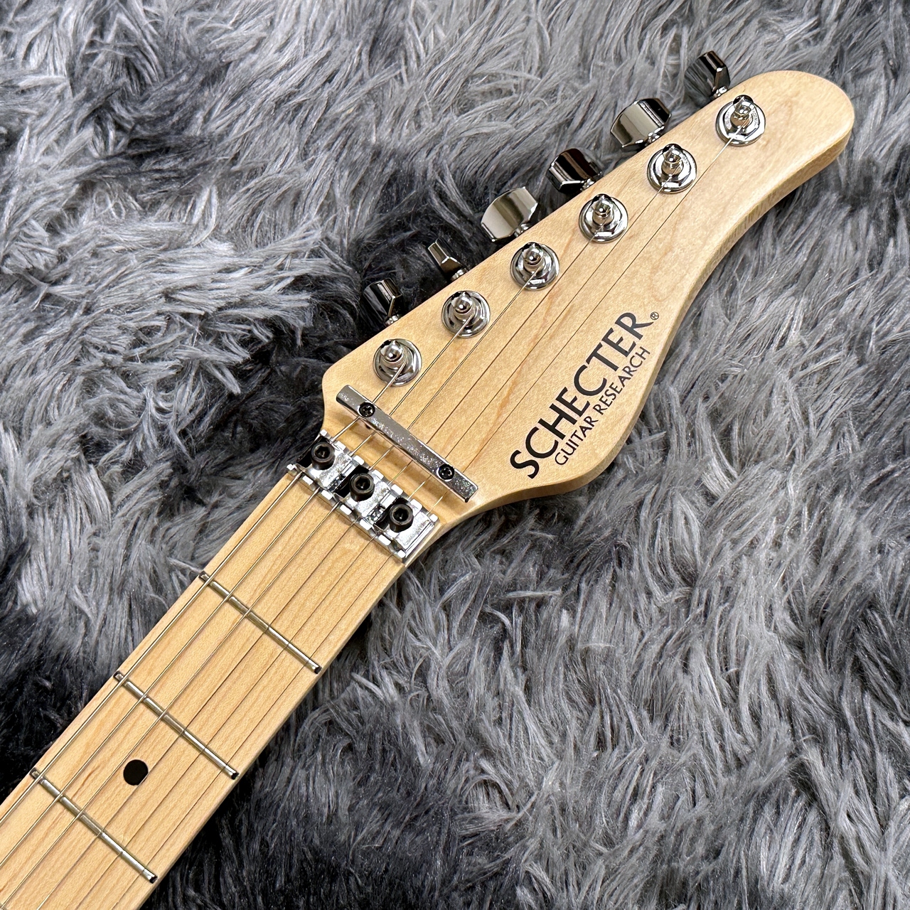 SCHECTER JAPAN SD-2-24-AL STBK (See-thru Black) / Maple 【特価