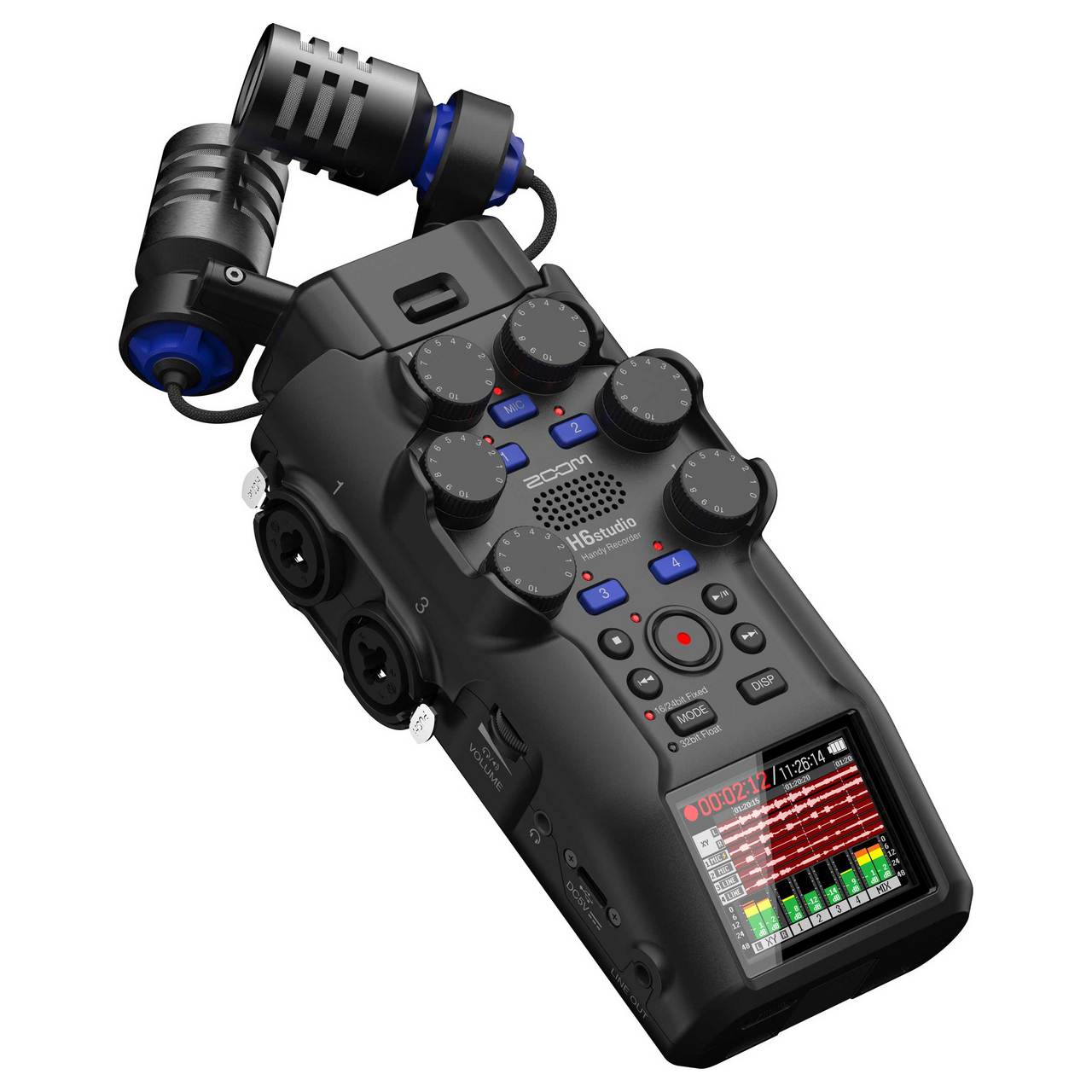 zoom H6 ハンディーレコーダー レンタル] ZOOM H6 ハンディレコーダー - 東京カメラ機材レンタル