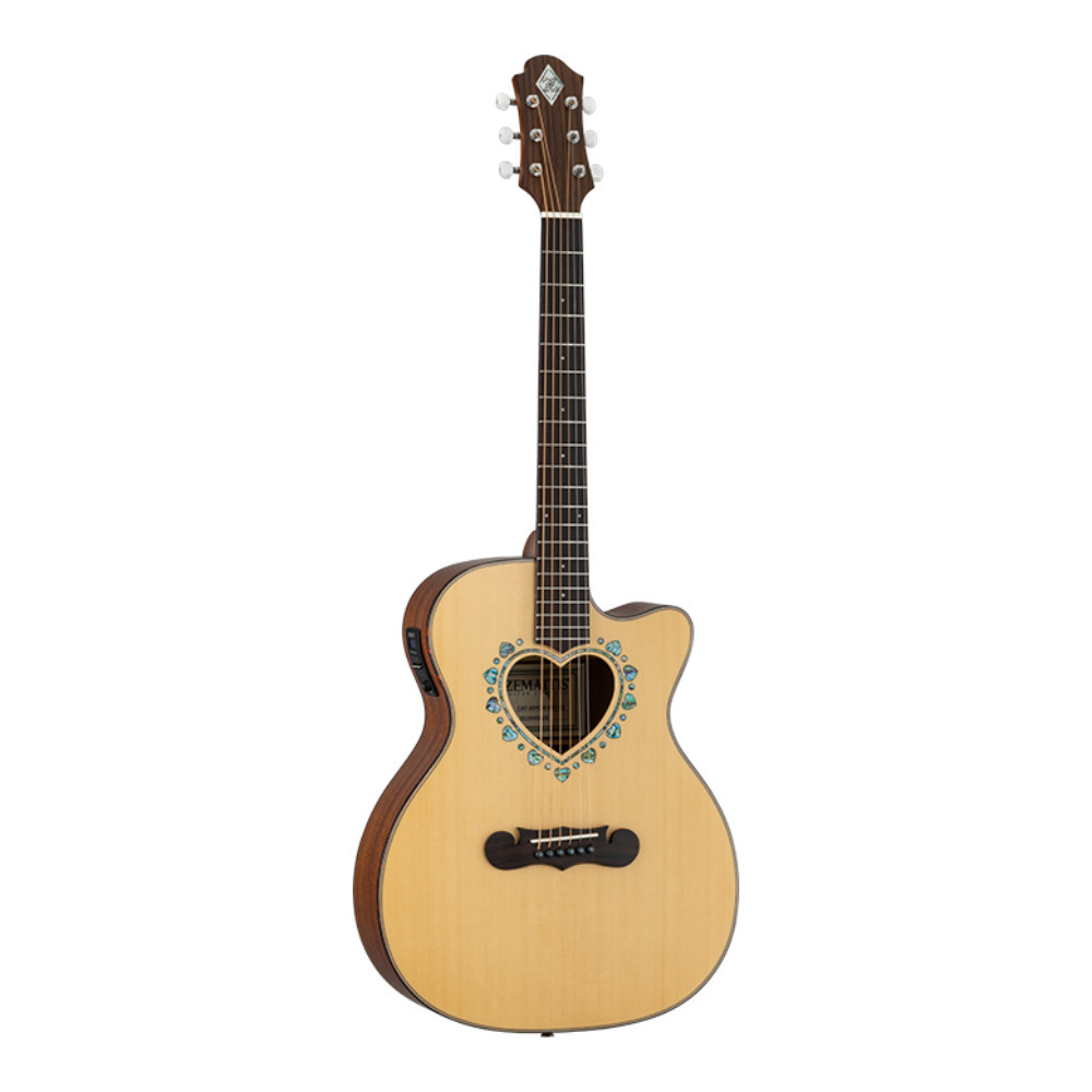 Zemaitis ゼマイティス CAF-90HCW Natural Abalone エレクトリック