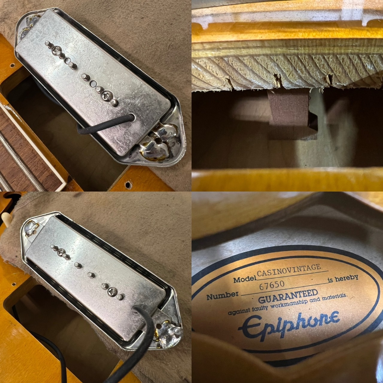 Epiphone Casino Vintage Made in Japan 1996年製（中古）【楽器検索 