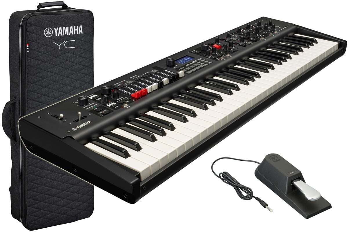 YAMAHA YC61 専用ソフトケース＆ペダルセット【渋谷店】（新品/送料