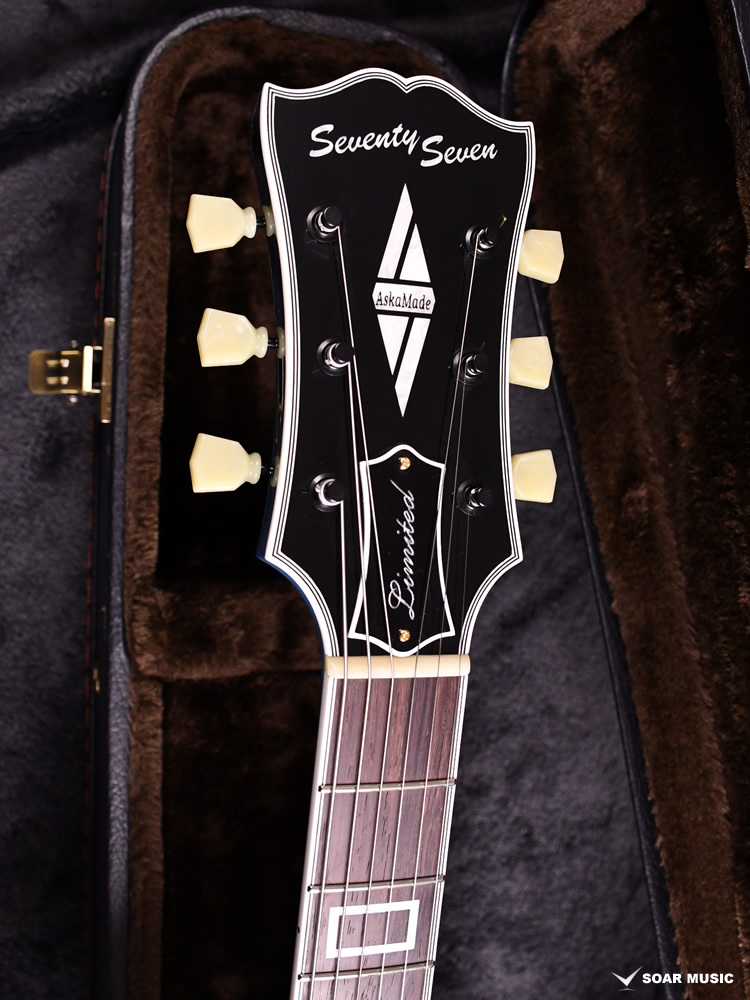 Seventy Seven Guitars EXRUBATO FLAME MAPLE WSE'24/NJ BL-B-VGR 約