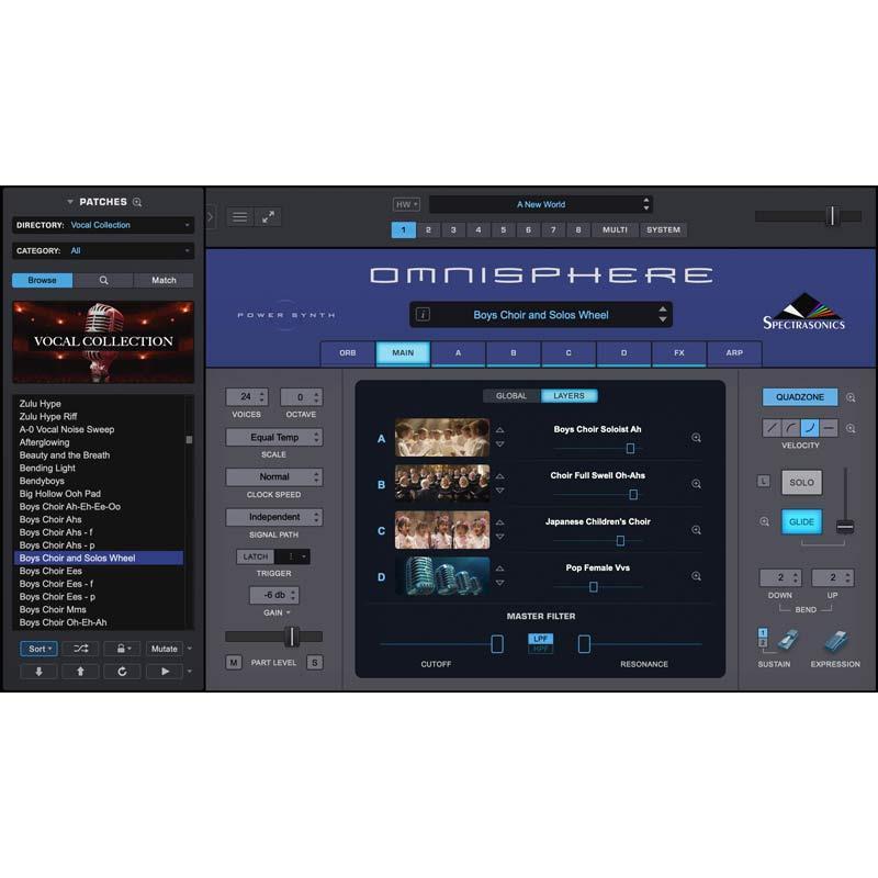 オムニスフェア単品 SPECTRASONICS Omnisphere 3 Upgrade (オムニスフィア)(スペクトラ