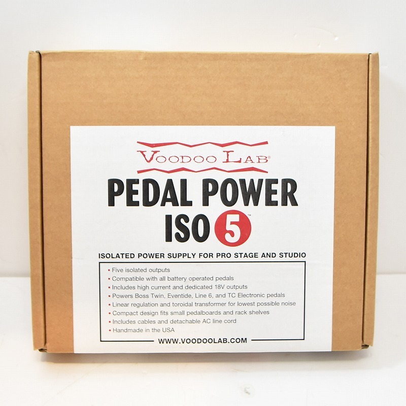 VOODOO LAB PEDAL POWER ISO-5 POWER SUPPLY 【心斎橋店】（中古
