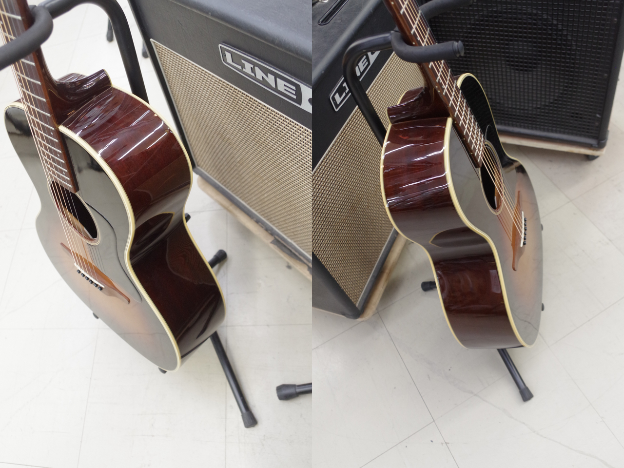 HISTORY NT-01 アコースティックギター ハードケース、スタンド付 HISTORY NT101 ハードケース付 アコースティック ギター