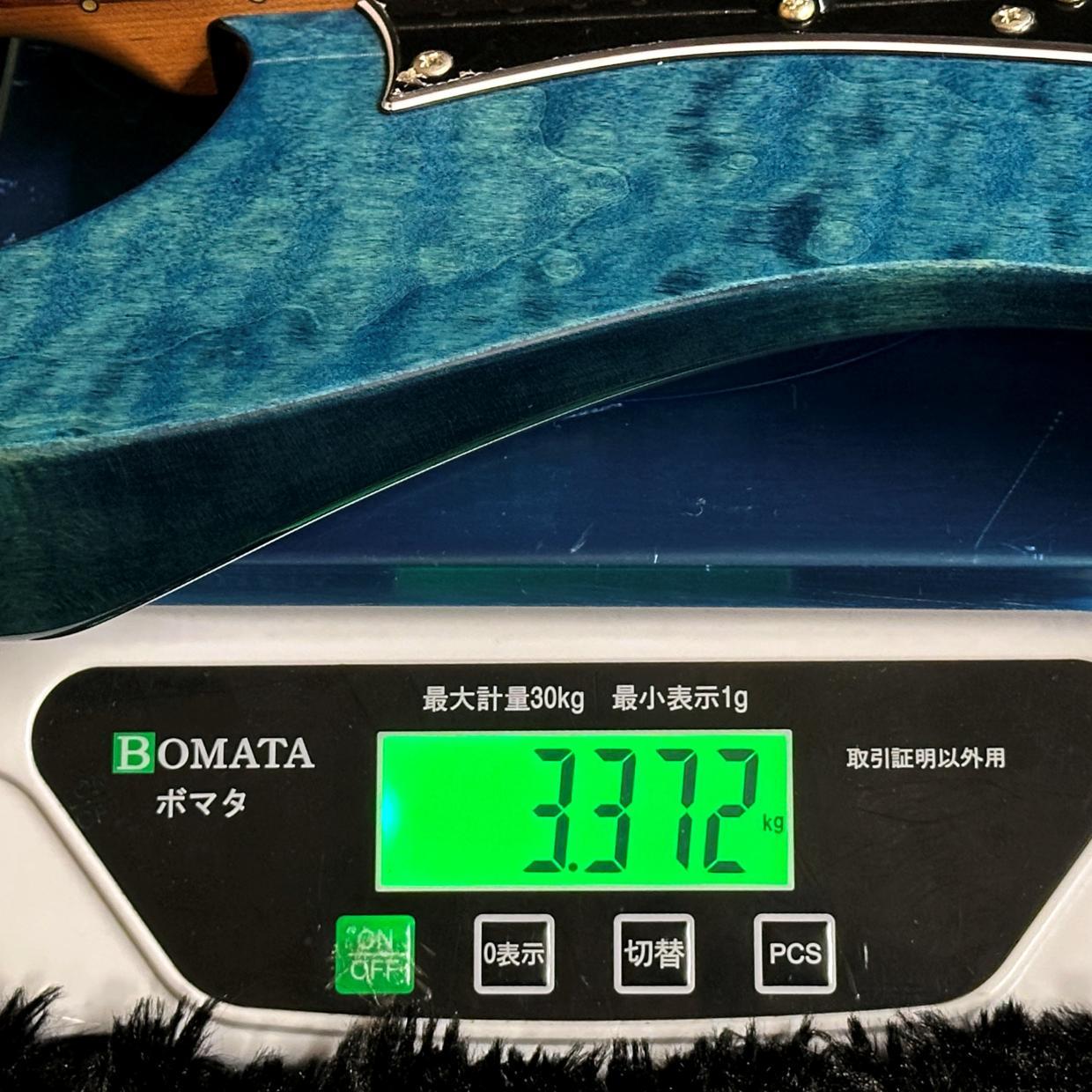 Ibanez Premium AZ447P1QM-COB (Cosmic Blue) 【특가】【미전시 보관】【7현】 사진 10