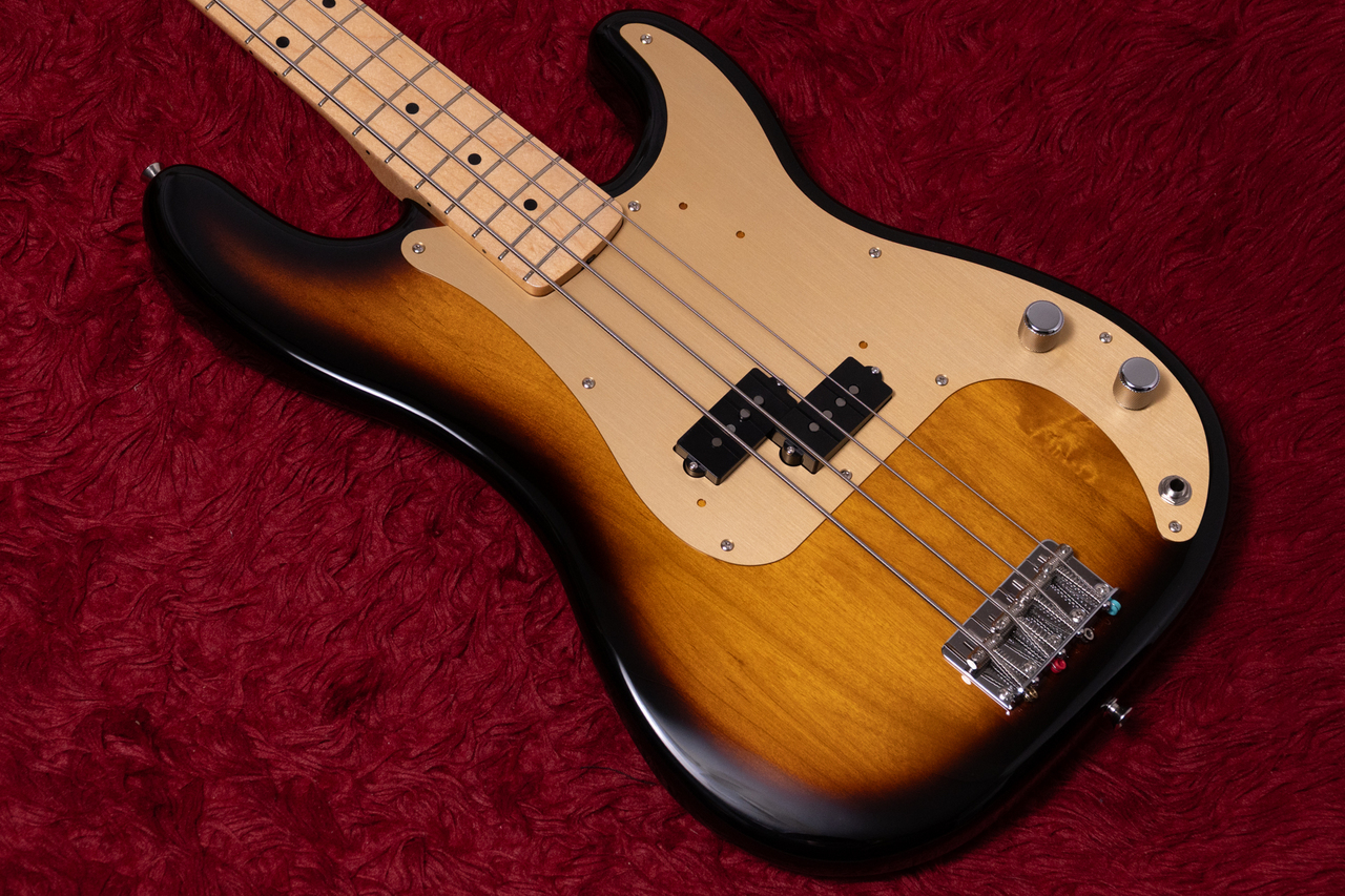 FENDER HERITAGE 50‘S P BASS 2025年3月購入 Fender Made in Japan Heritage 50s Precision Bass 2-Color Sunburst
