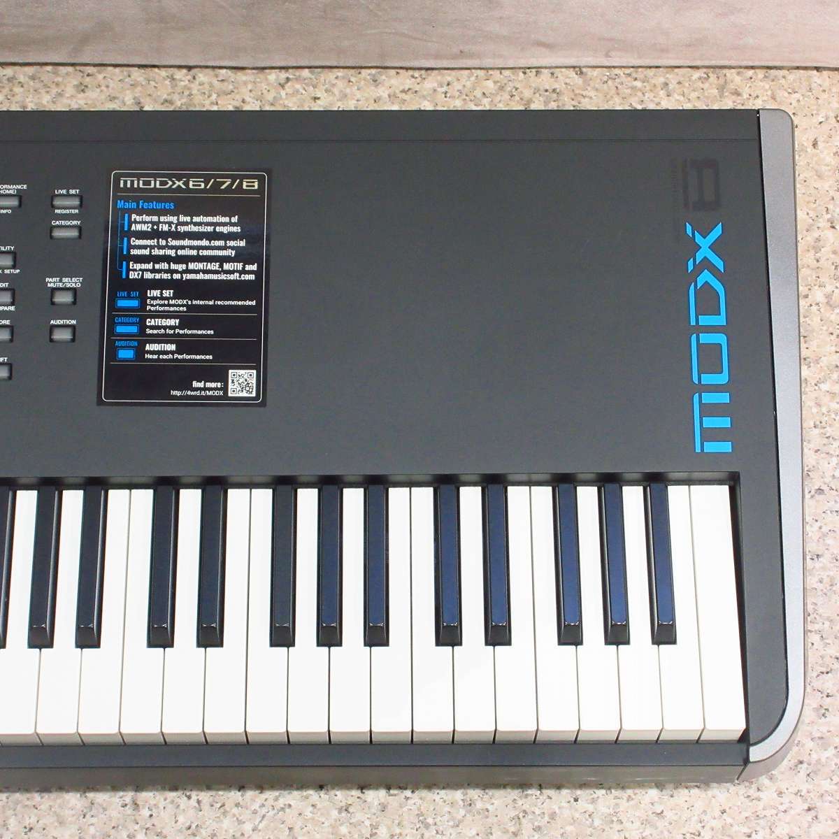 YAMAHA MODX8 ver.1.00 