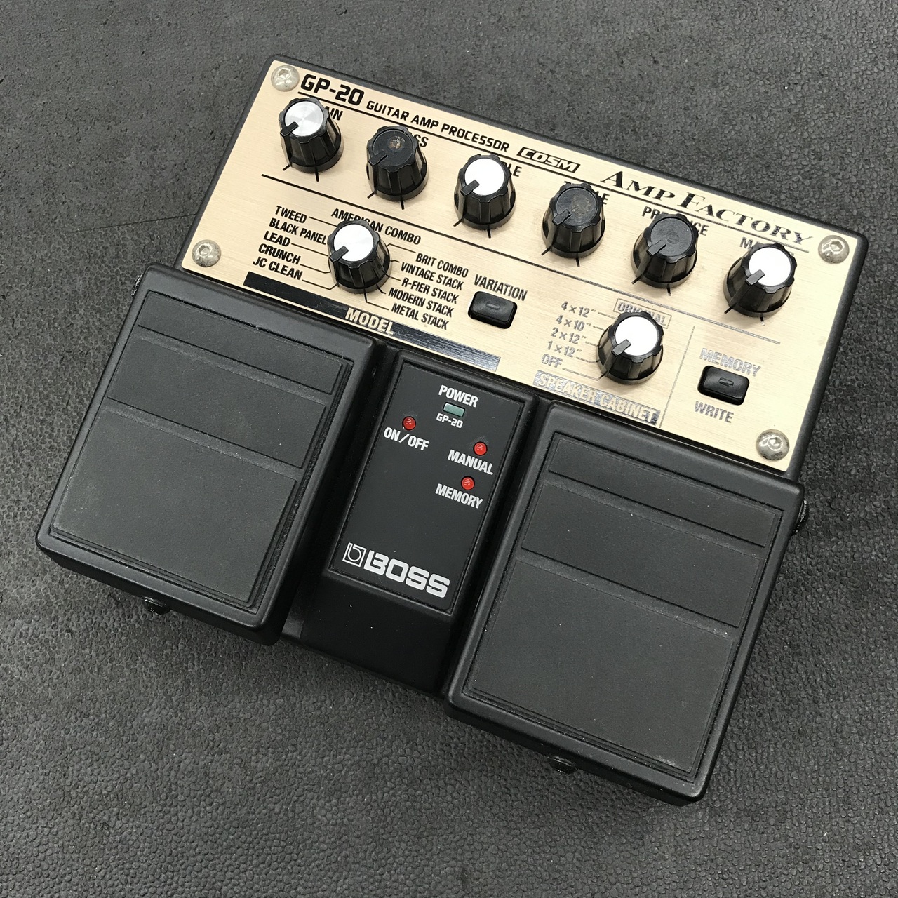 BOSS GP-20 Guitar Amp Processor（中古）【楽器検索デジマート】