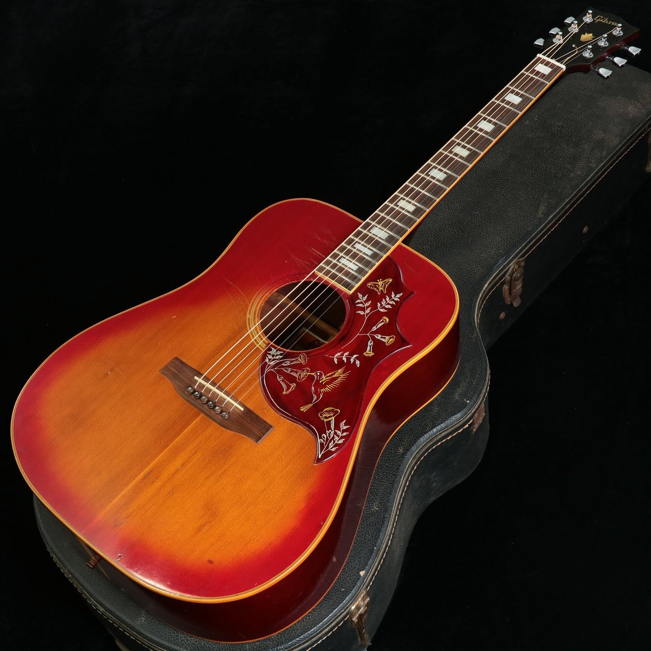 初売りセール Gibson [1978年製 Sunburst Cherry Custom Hummingbird ギター